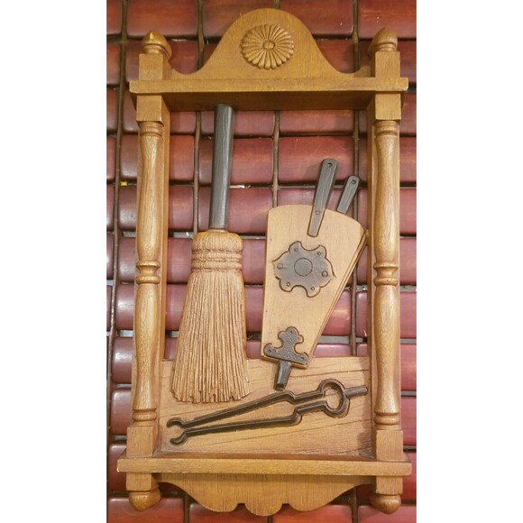 Vintage 1776 DART Inc. Homeco Cottage Core Wall Plaques #7290 A & D 12"x6.5" - Picture 2 of 6